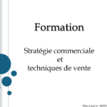 Formation Techniques de vente 3 jours