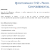 Questionnaire DISC – Profil comportemental professionnel