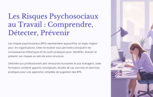 Formation sur la Prévention des risques psychosociaux (RPS)